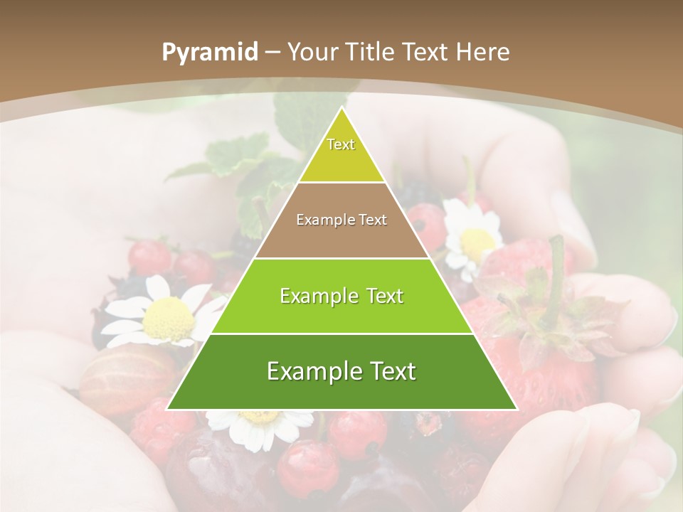 Succulent Juicy Picking PowerPoint Template