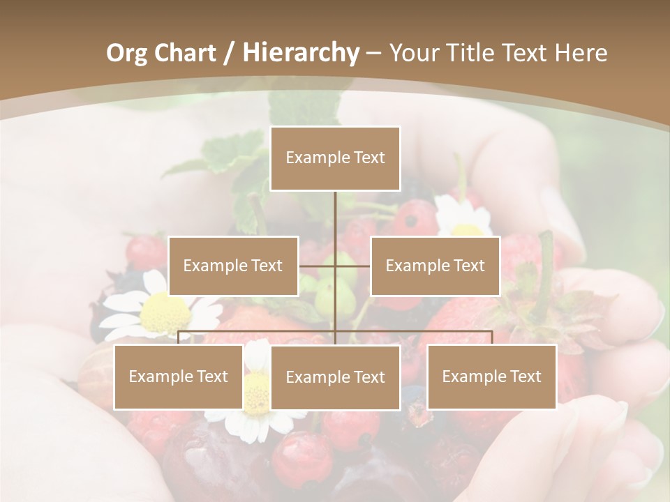 Succulent Juicy Picking PowerPoint Template