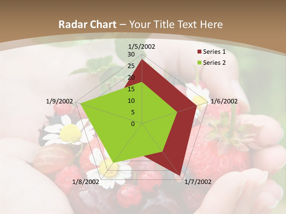 Succulent Juicy Picking PowerPoint Template