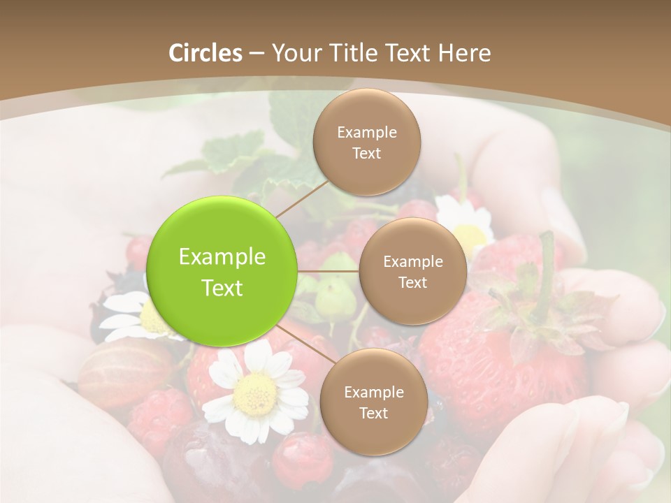 Succulent Juicy Picking PowerPoint Template