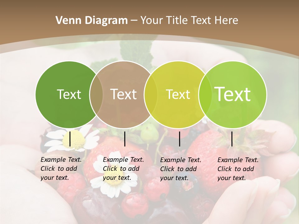 Succulent Juicy Picking PowerPoint Template