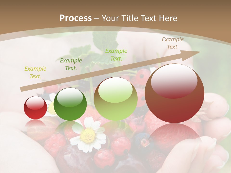 Succulent Juicy Picking PowerPoint Template