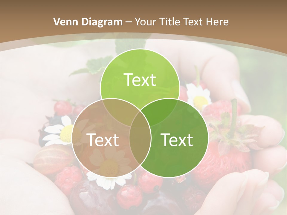 Succulent Juicy Picking PowerPoint Template