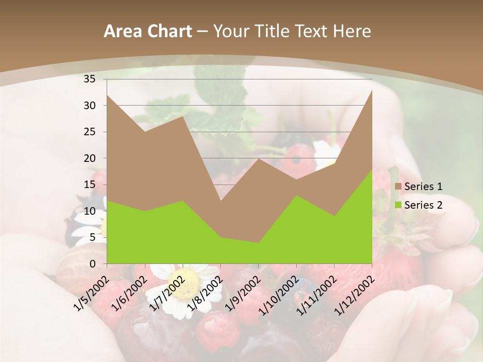 Succulent Juicy Picking PowerPoint Template
