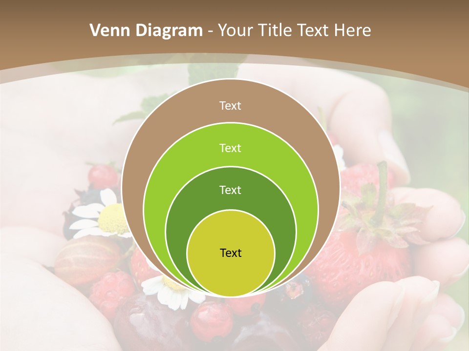 Succulent Juicy Picking PowerPoint Template