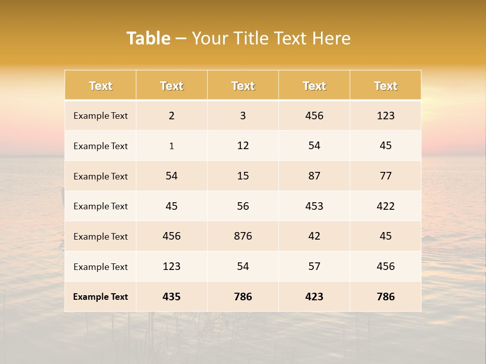 A Man In A Boat On The Water At Sunset PowerPoint Template