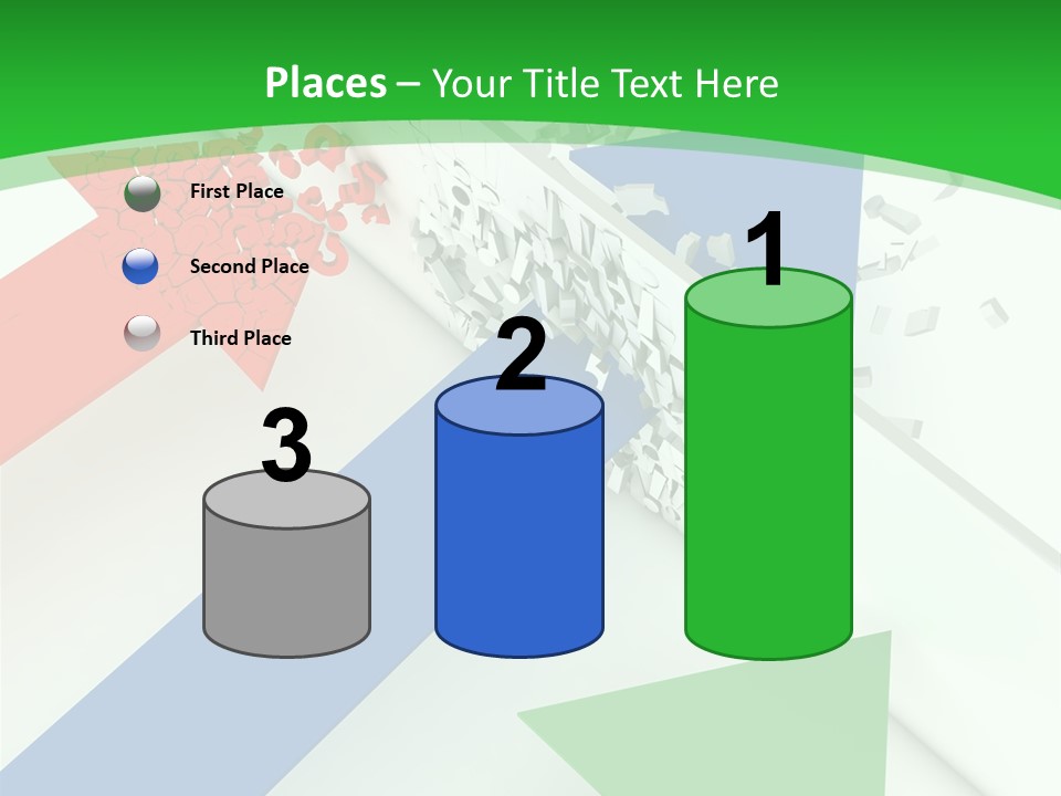 Background Page Market PowerPoint Template