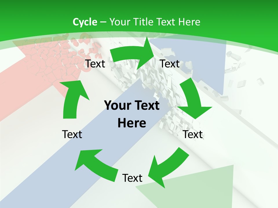 Background Page Market PowerPoint Template