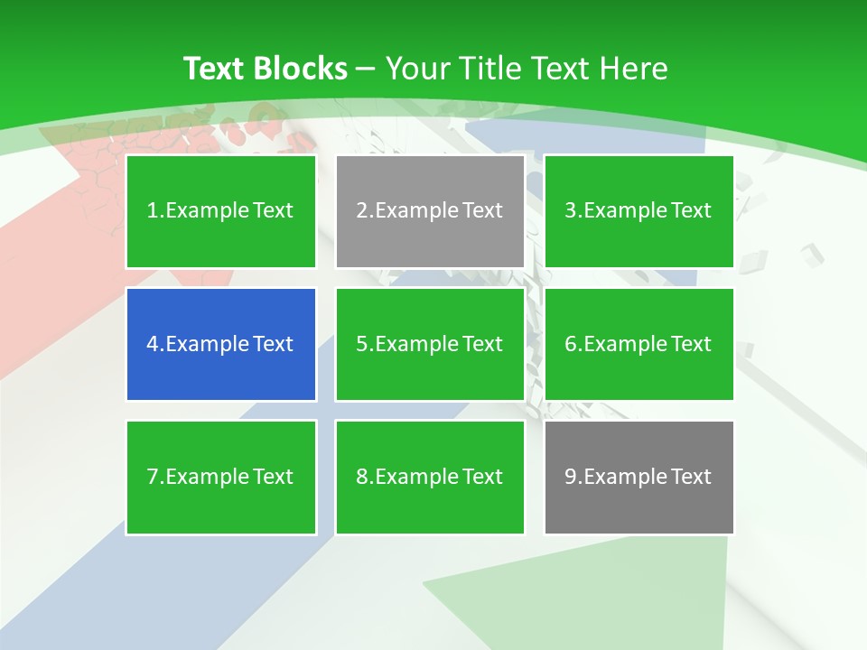 Background Page Market PowerPoint Template