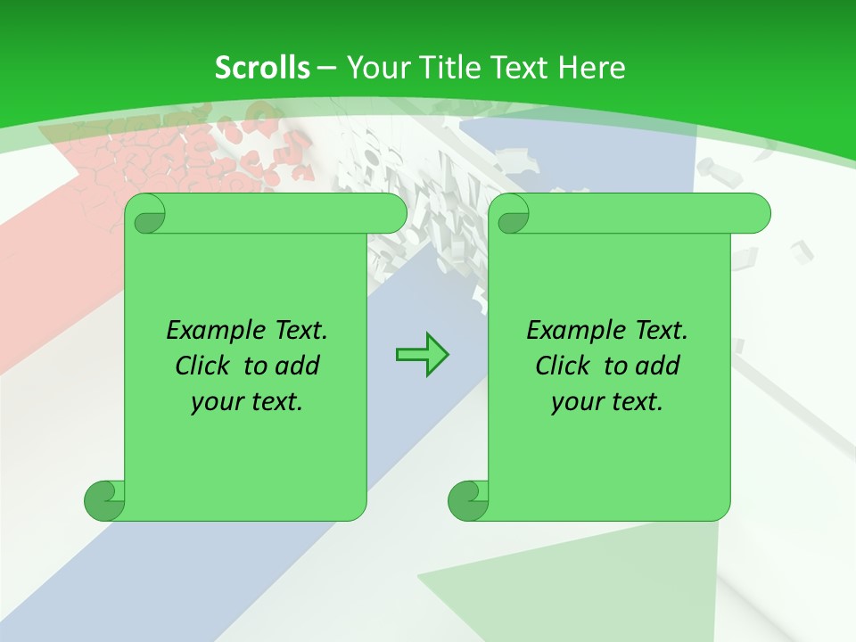 Background Page Market PowerPoint Template