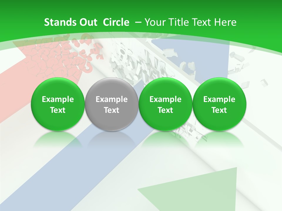 Background Page Market PowerPoint Template