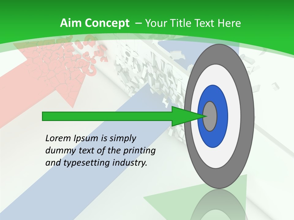 Background Page Market PowerPoint Template