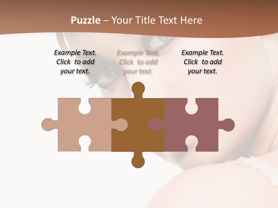 Glamour Eyelash Beauty PowerPoint Template