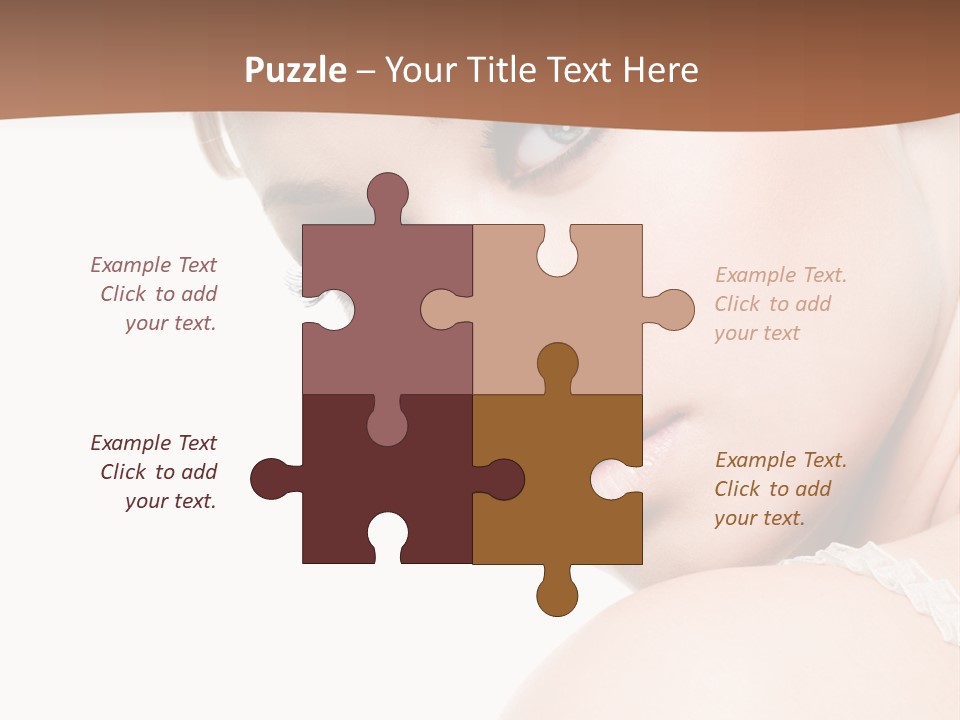 Glamour Eyelash Beauty PowerPoint Template