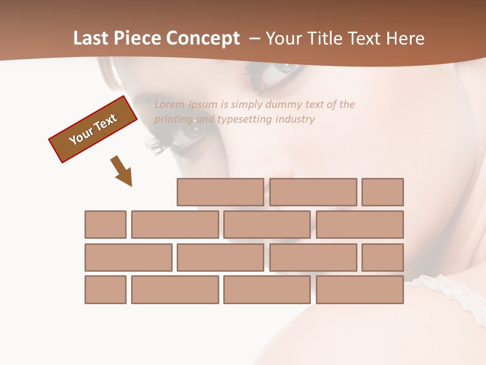 Glamour Eyelash Beauty PowerPoint Template