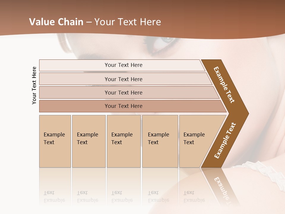 Glamour Eyelash Beauty PowerPoint Template