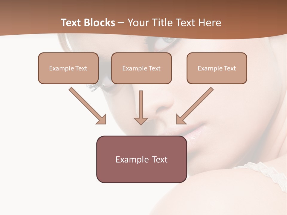 Glamour Eyelash Beauty PowerPoint Template