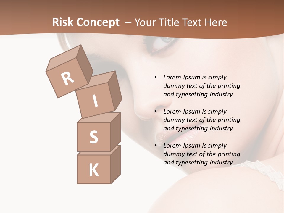 Glamour Eyelash Beauty PowerPoint Template