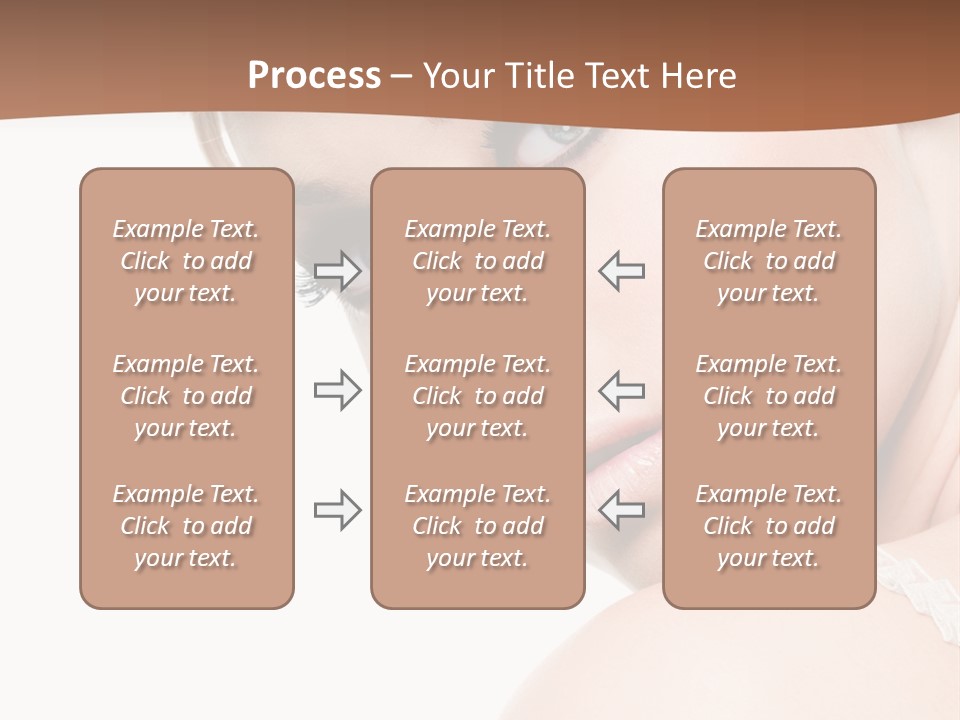 Glamour Eyelash Beauty PowerPoint Template