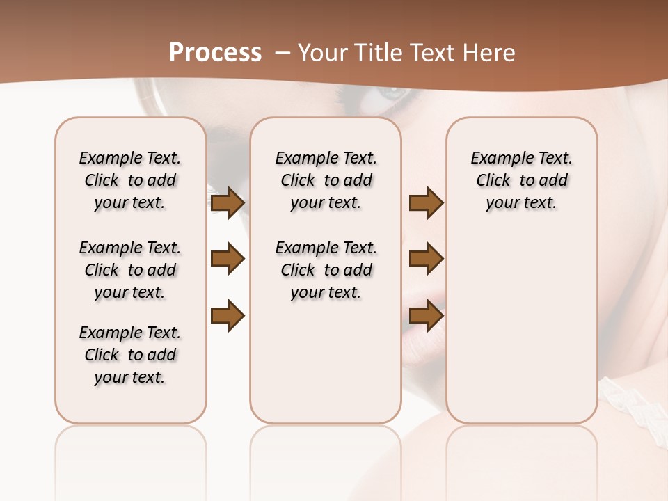 Glamour Eyelash Beauty PowerPoint Template