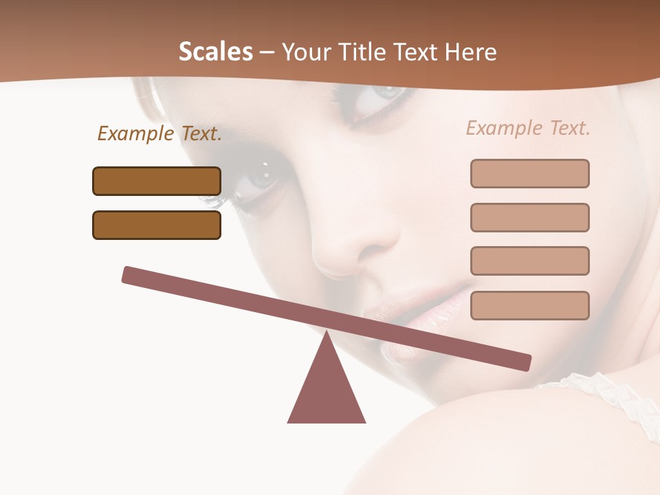 Glamour Eyelash Beauty PowerPoint Template