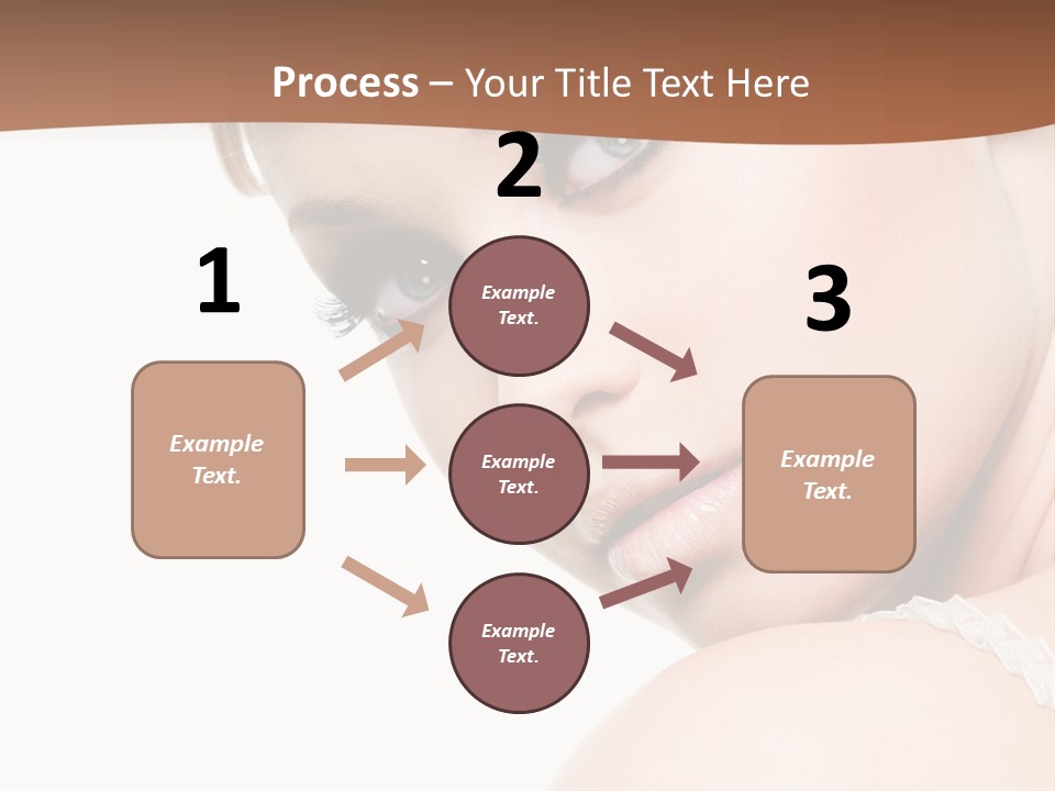 Glamour Eyelash Beauty PowerPoint Template