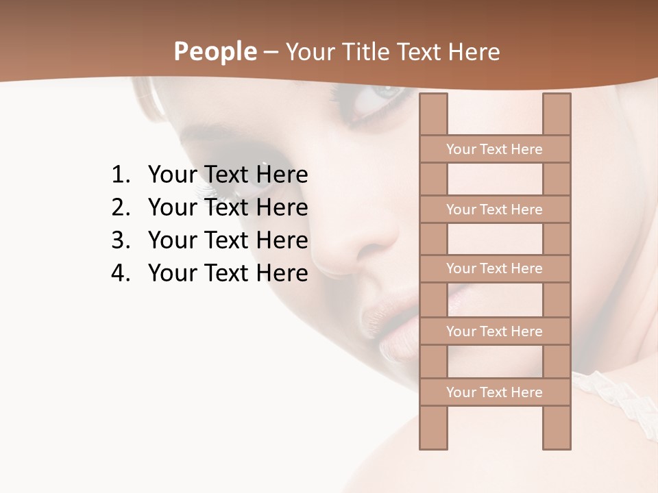 Glamour Eyelash Beauty PowerPoint Template