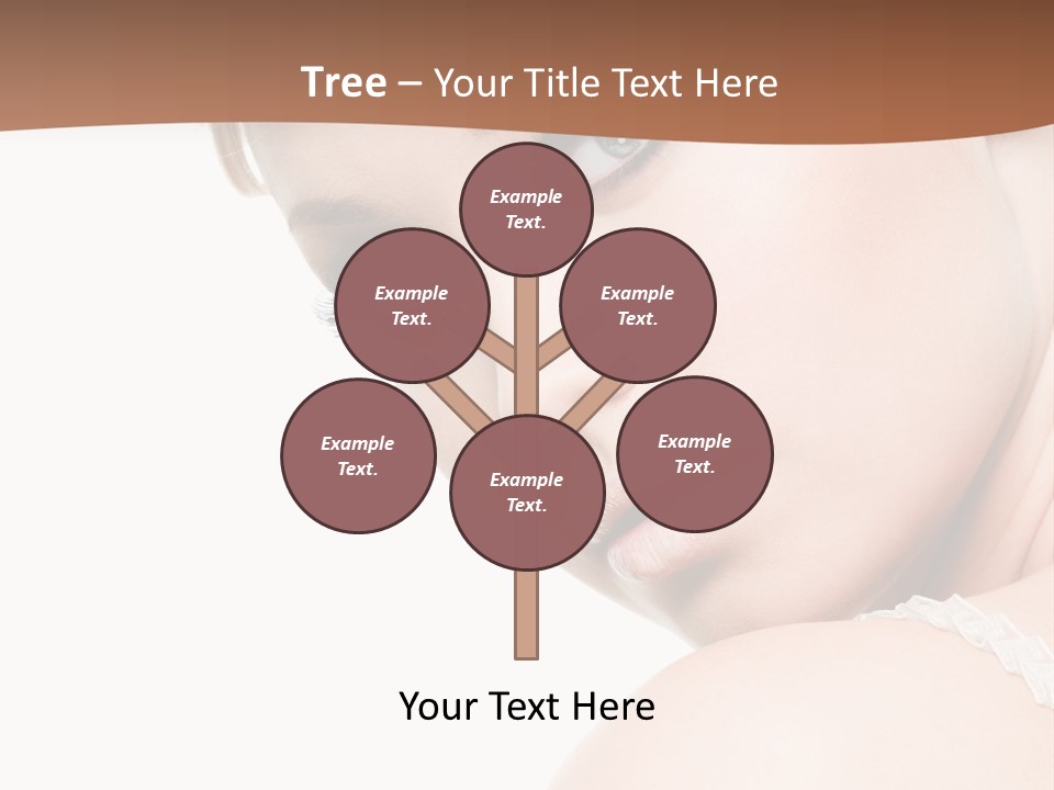 Glamour Eyelash Beauty PowerPoint Template