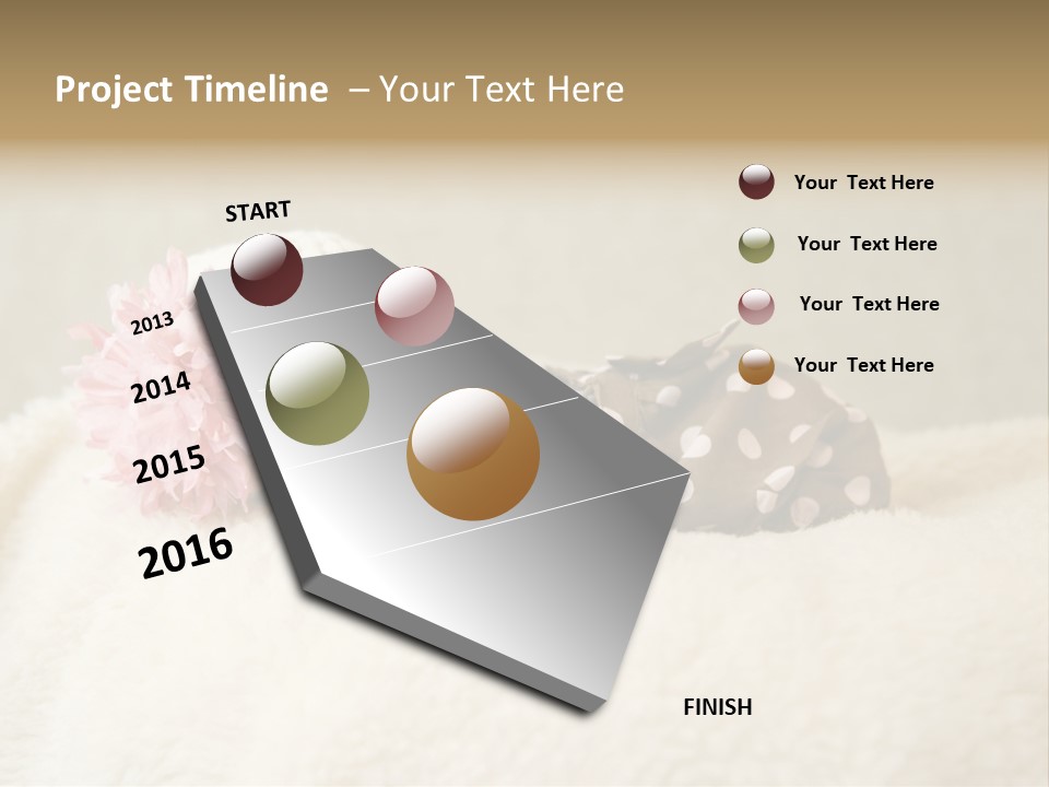 Studio Shot Caucasian Selective Focus PowerPoint Template