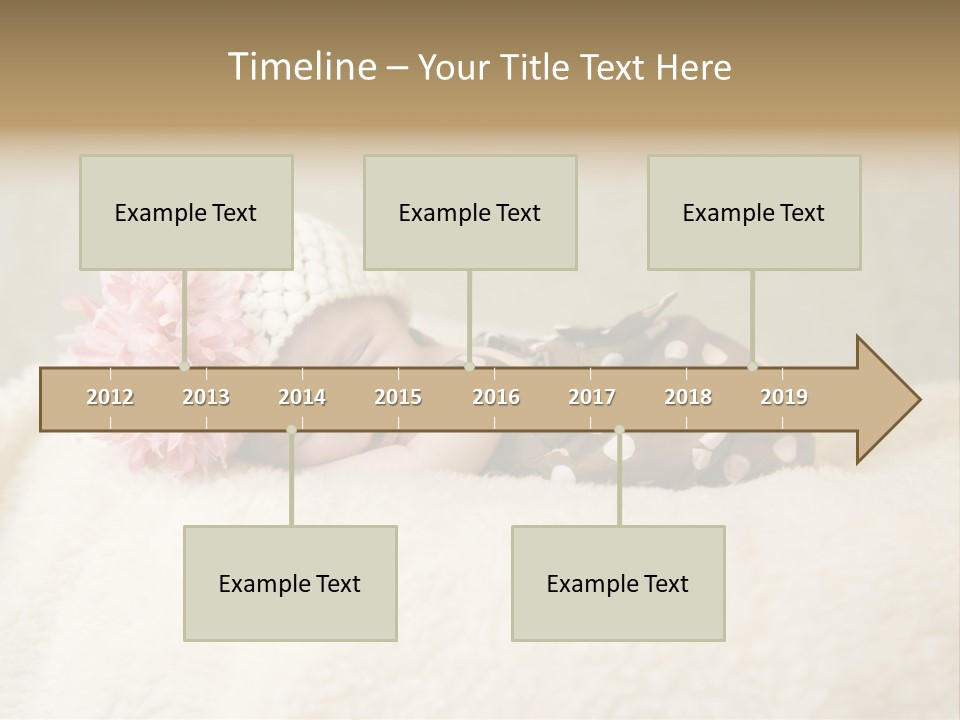 Studio Shot Caucasian Selective Focus PowerPoint Template