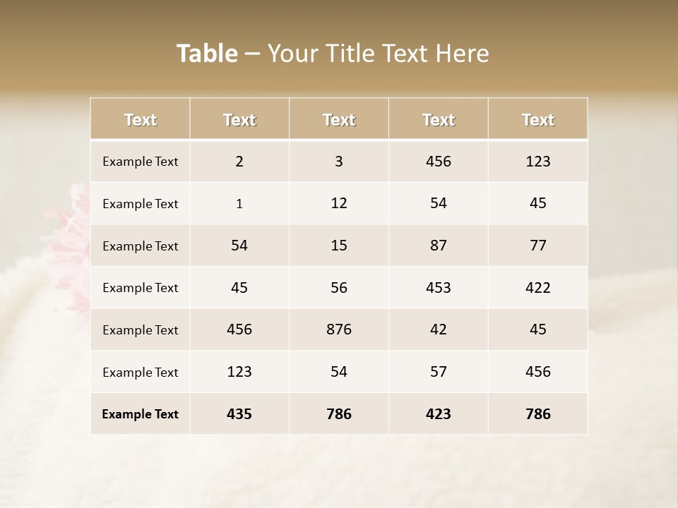 Studio Shot Caucasian Selective Focus PowerPoint Template