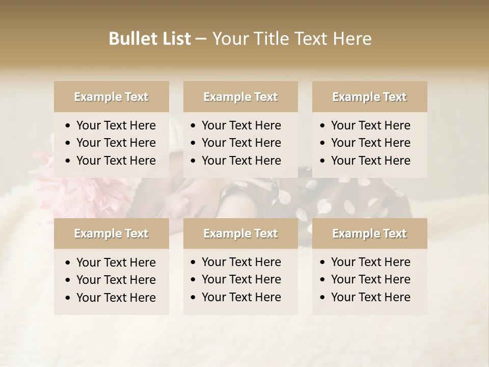 Studio Shot Caucasian Selective Focus PowerPoint Template