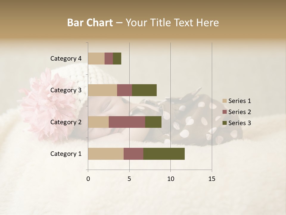 Studio Shot Caucasian Selective Focus PowerPoint Template