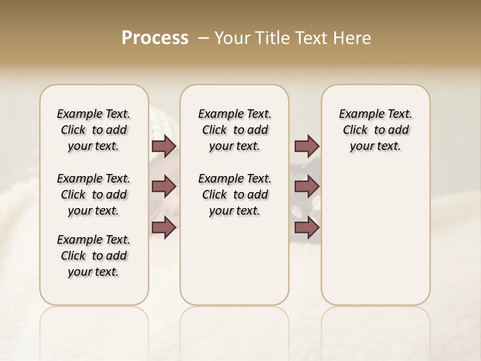 Studio Shot Caucasian Selective Focus PowerPoint Template