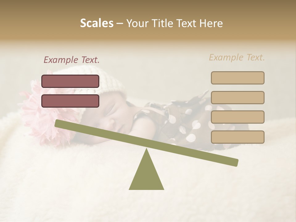 Studio Shot Caucasian Selective Focus PowerPoint Template