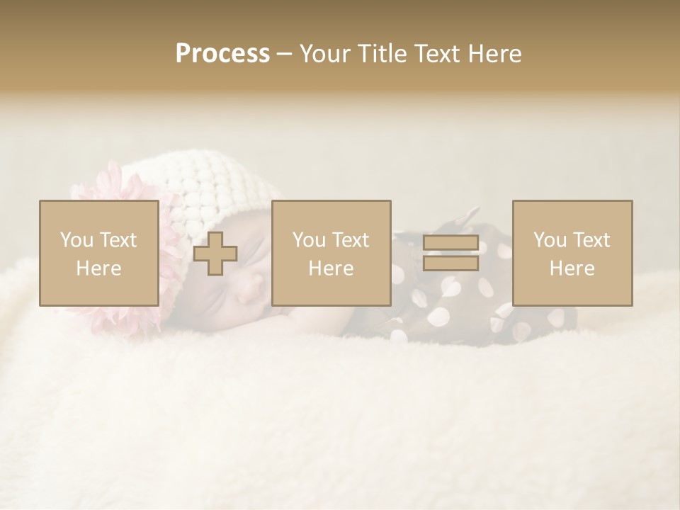 Studio Shot Caucasian Selective Focus PowerPoint Template