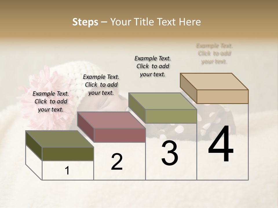 Studio Shot Caucasian Selective Focus PowerPoint Template