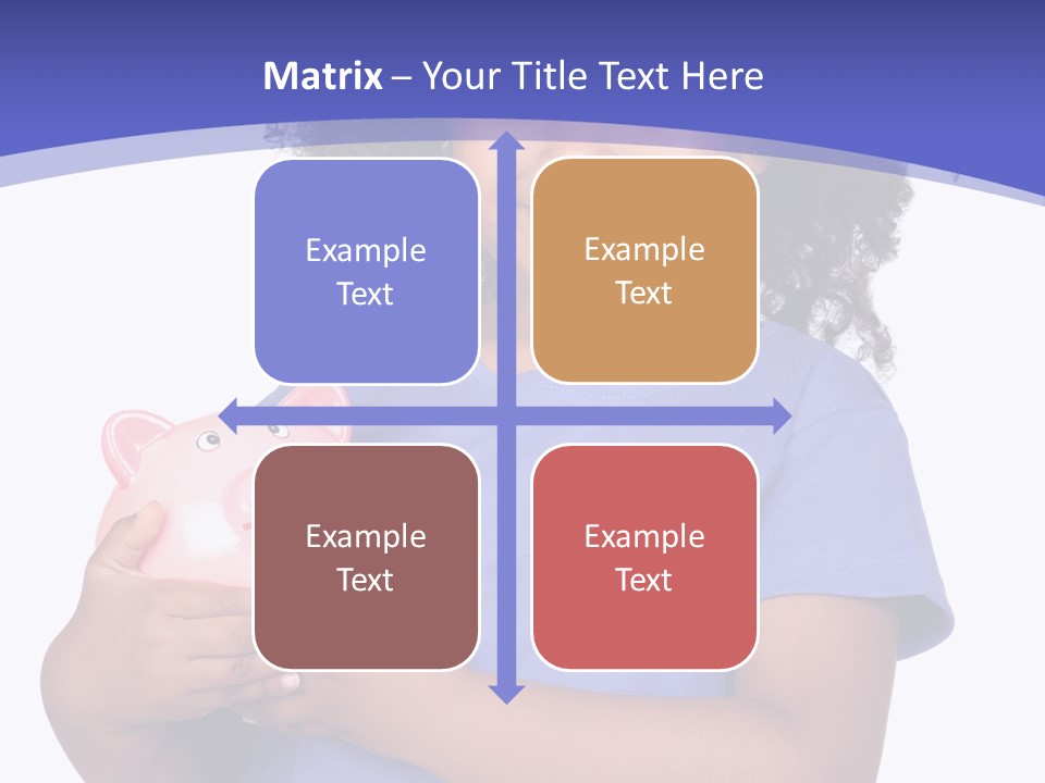 Single Money Female PowerPoint Template