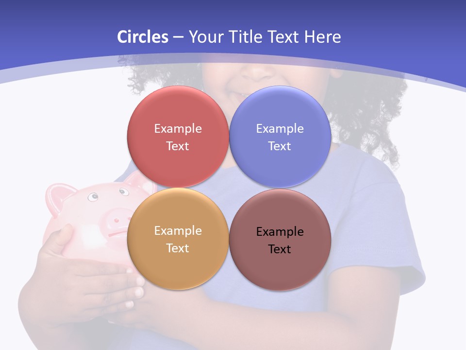 Single Money Female PowerPoint Template