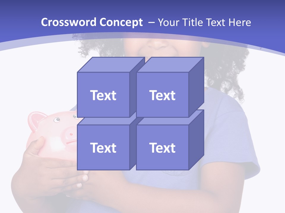 Single Money Female PowerPoint Template