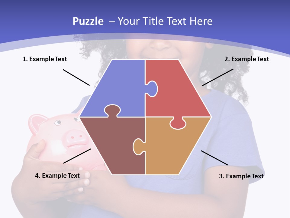 Single Money Female PowerPoint Template