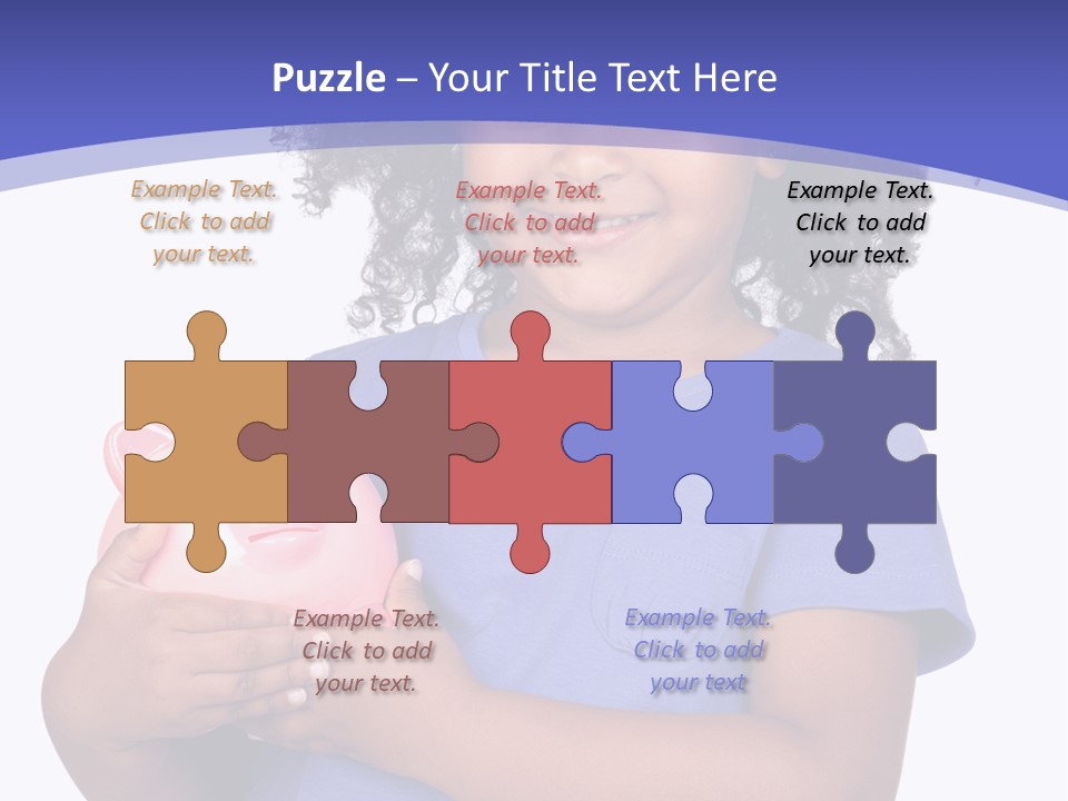 Single Money Female PowerPoint Template