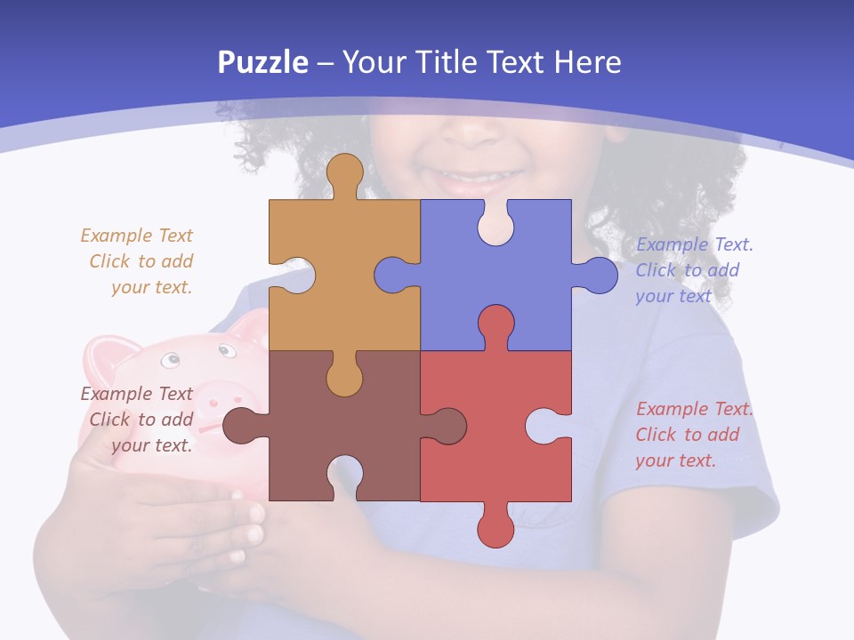 Single Money Female PowerPoint Template