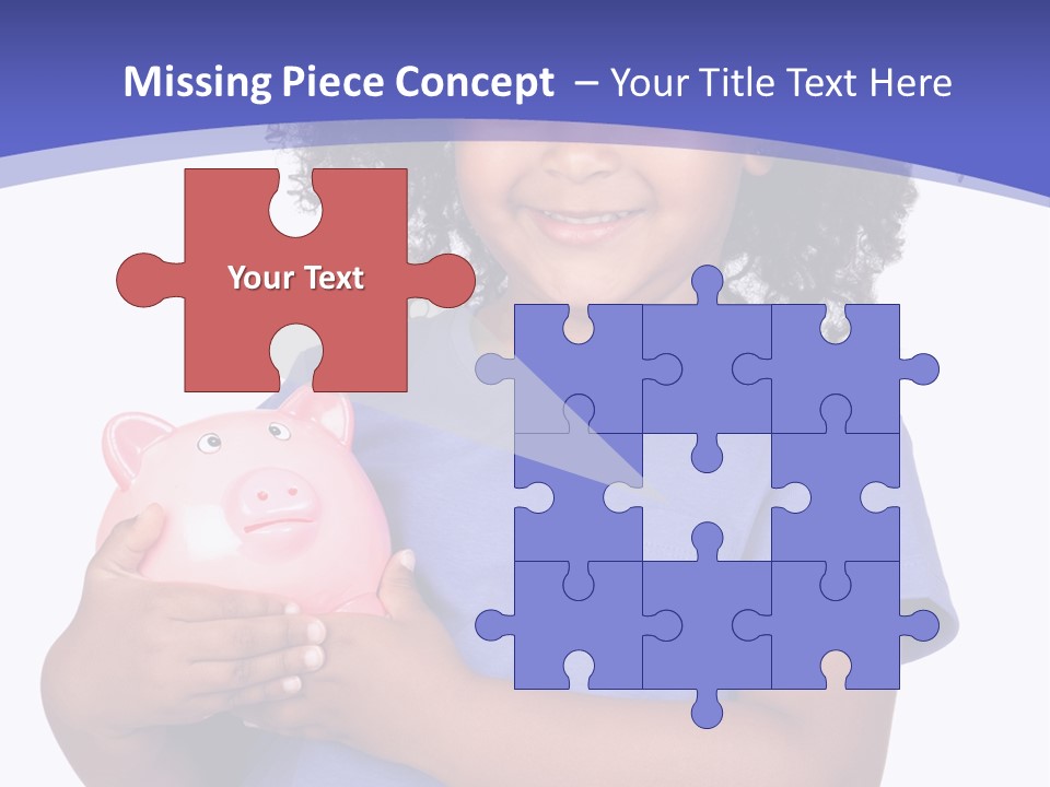 Single Money Female PowerPoint Template