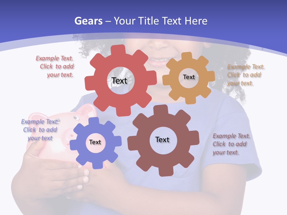 Single Money Female PowerPoint Template