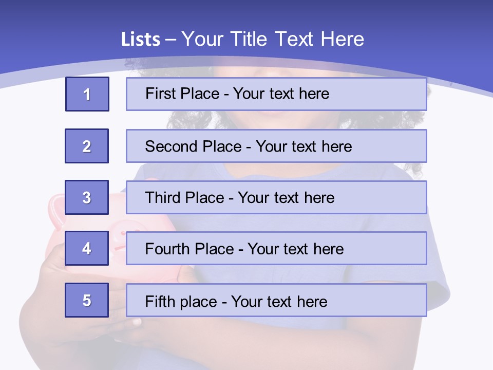 Single Money Female PowerPoint Template