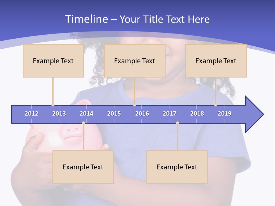 Single Money Female PowerPoint Template