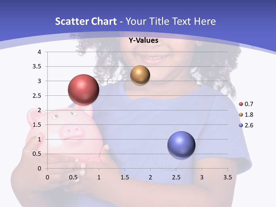 Single Money Female PowerPoint Template