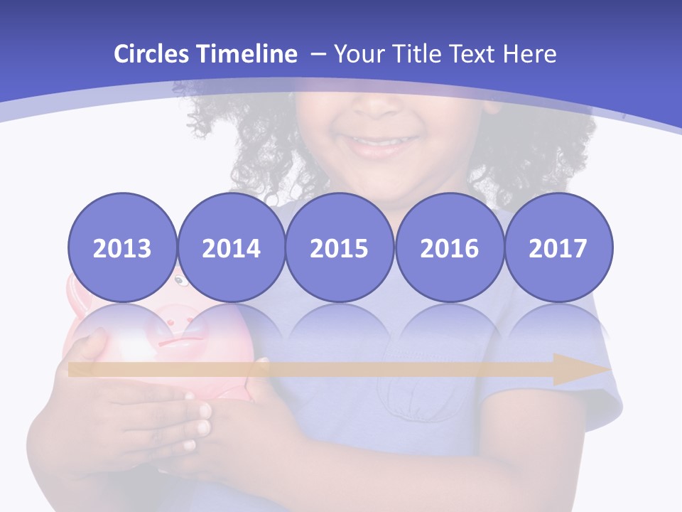 Single Money Female PowerPoint Template