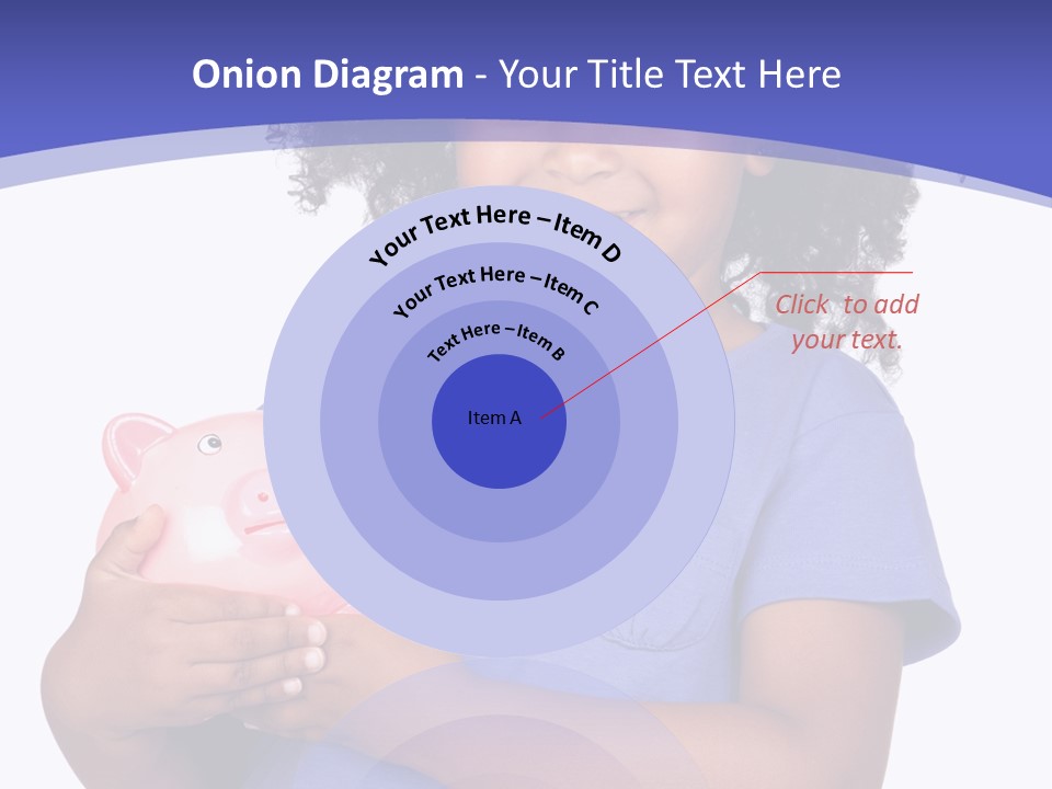 Single Money Female PowerPoint Template